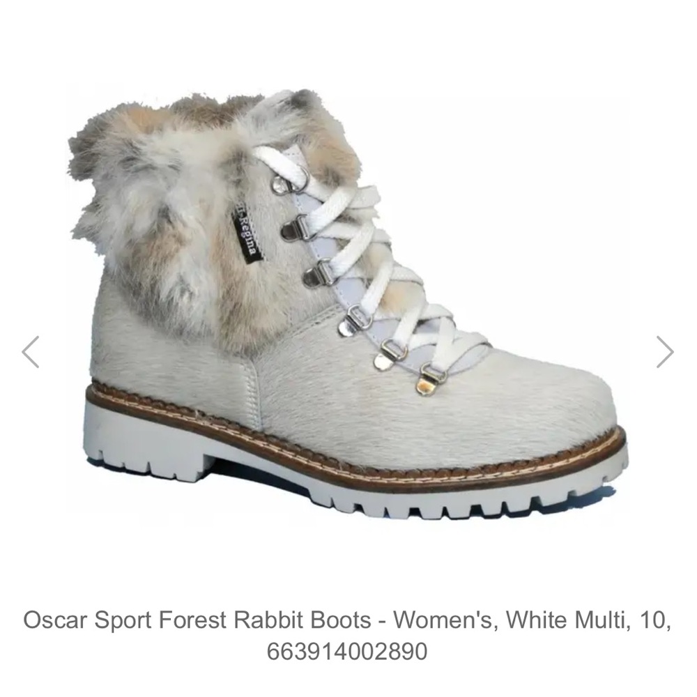 Regina Rabbit Fur Boots